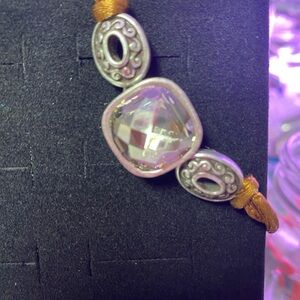 Elegant Silver and Gold Women's Bracelet